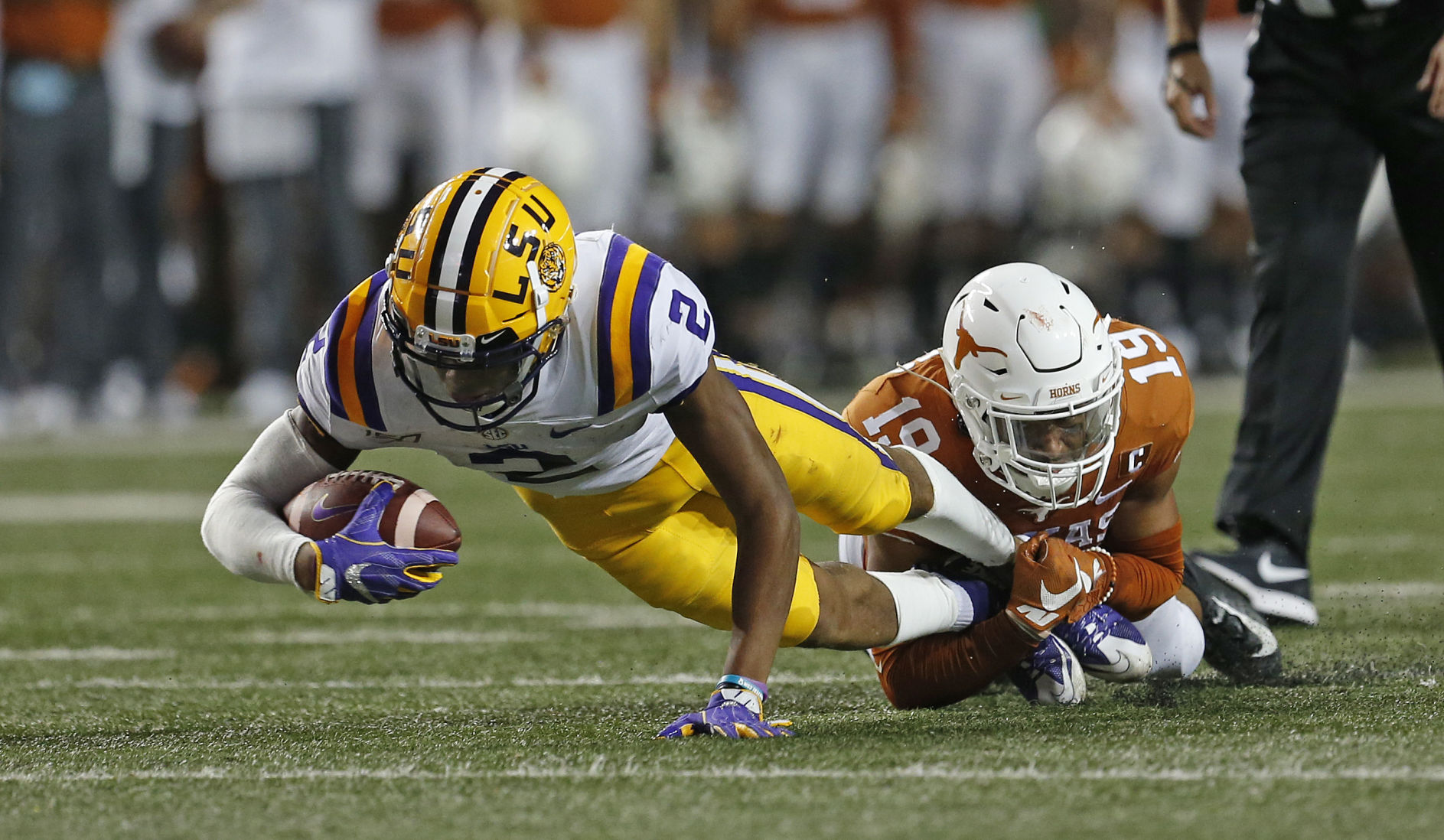 NCAA Football: Louisiana State at Texas